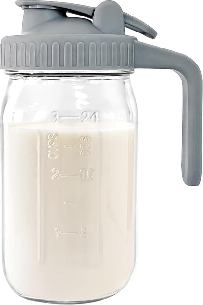 32 oz Glass Breast Milk Pitcher